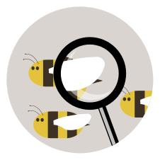 NFC Sticker PVC - BeeInTouch Durchschau